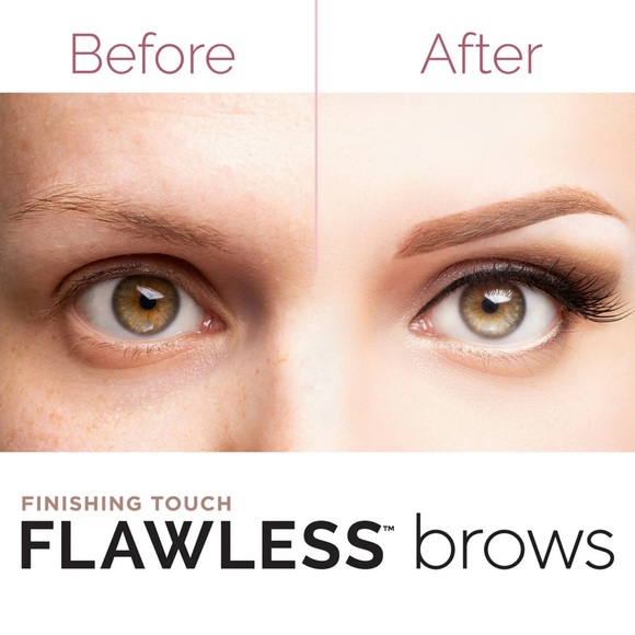 Finishing Touch Flawless Brows silver precision tip 18k gold plated pain… - Picture 6 of 8